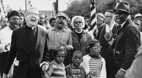 Catholics join the march in selma