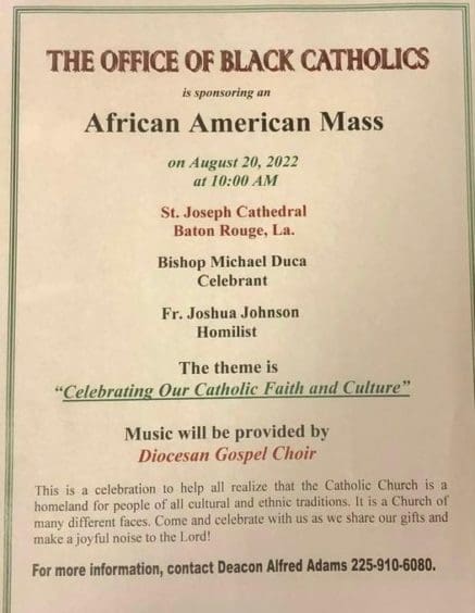 African American Mass