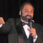 Franco Harris speaking an a rally for Barack Obama in January 2009.